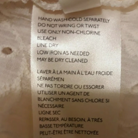 SOLD* Free People Darcy Eyelet Lace Blouse Peasant - Picture 7 of 8